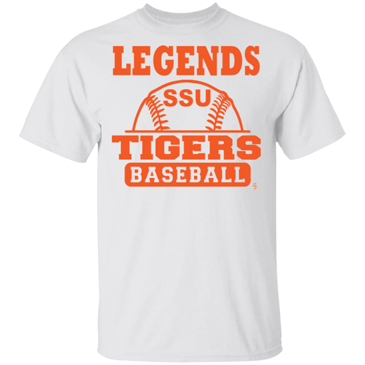 SSU - Tigers Baseball - Orange - Unisex  5.3 oz. T-Shirt