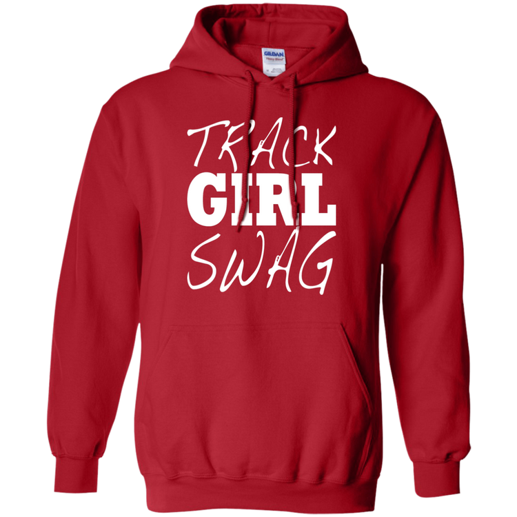 Track Girl Swag -  Pullover Hoodie