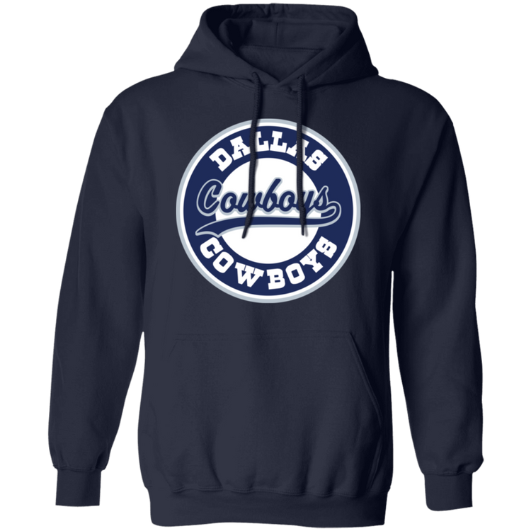 Dallas Cowboys Circle Tee - Unisex Pullover Hoodie