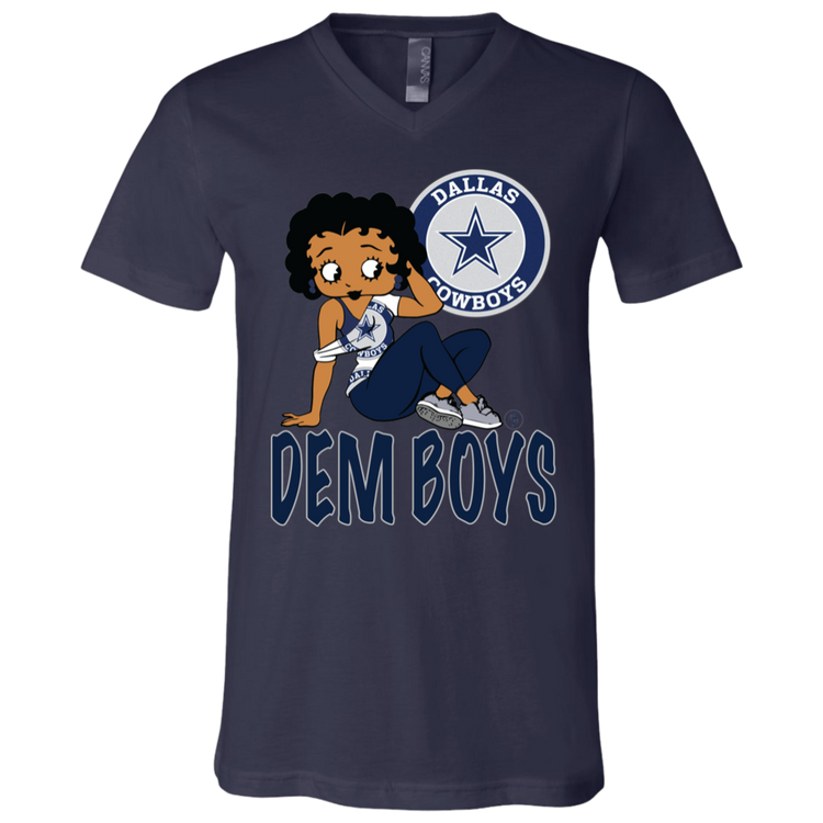 DEM Boys - Cowboys Betty - Fashion Fitted Men's V-Neck T-Shirt