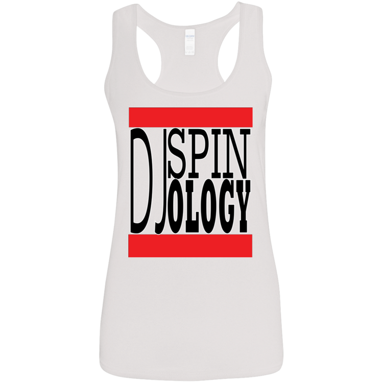 DJSpinology-RDMC - Women's Softstyle Racerback Tank