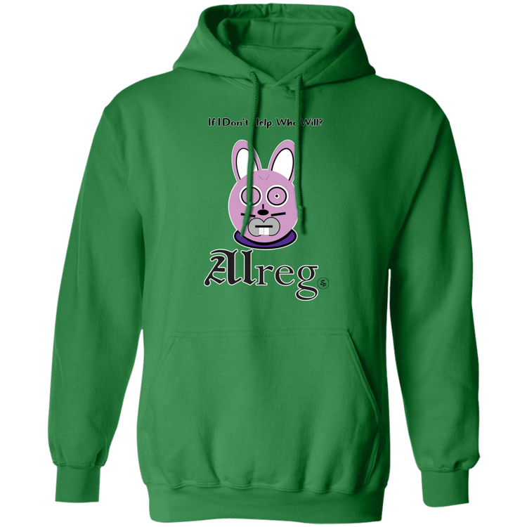 Alreg Adventures - Alreg Rabbit - If I dont help who will - Unisex Pullover Hoodie