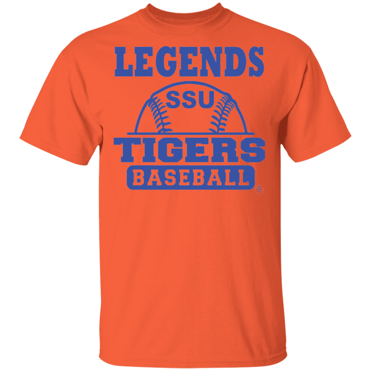 SSU - Tigers Baseball - Blue - Unisex  5.3 oz. T-Shirt