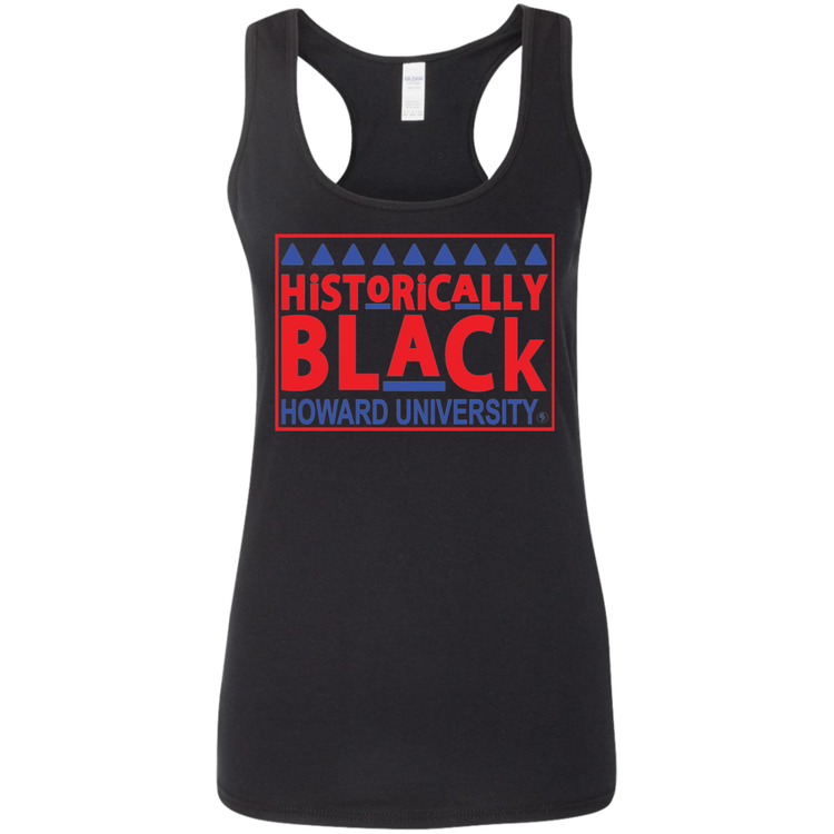 Howard - Historically Black - Women's Softstyle Racerback Tank