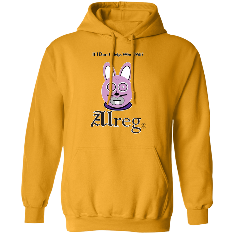 Alreg Adventures - Alreg Rabbit - If I dont help who will - Unisex Pullover Hoodie