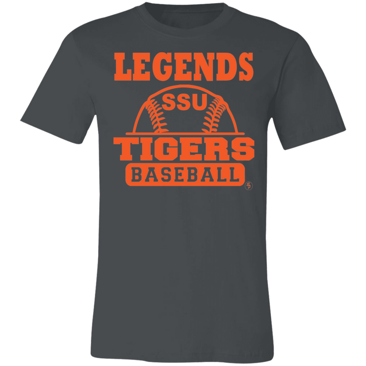 SSU - Tigers Baseball - Orange - Fashion Fitted Short-Sleeve T-Shirt