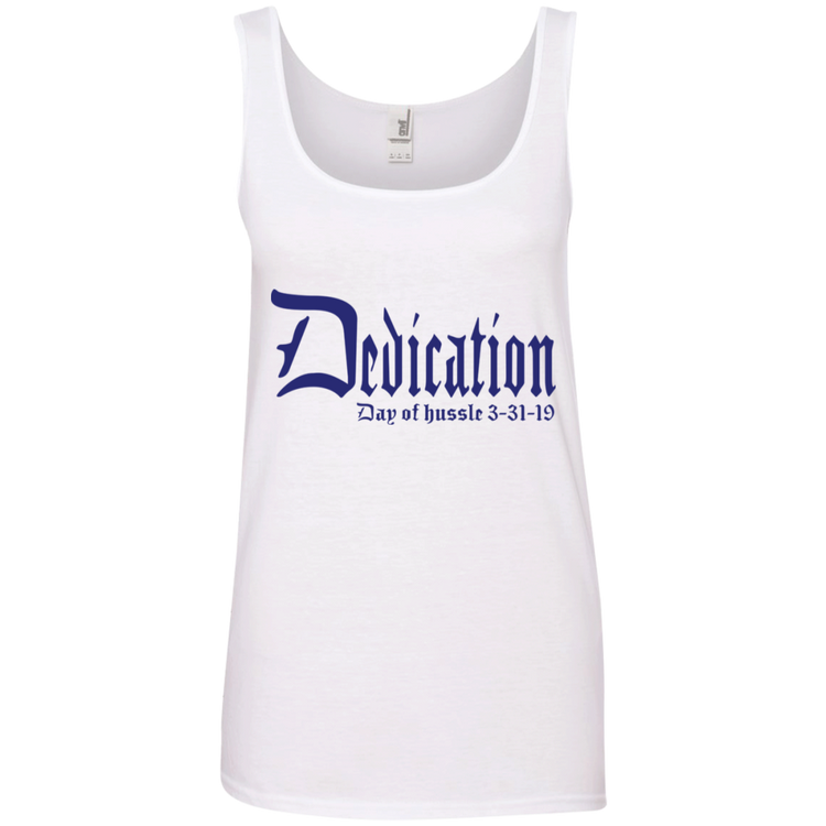 Dedication - Day of Hussle - Navy - Women's Tank Top