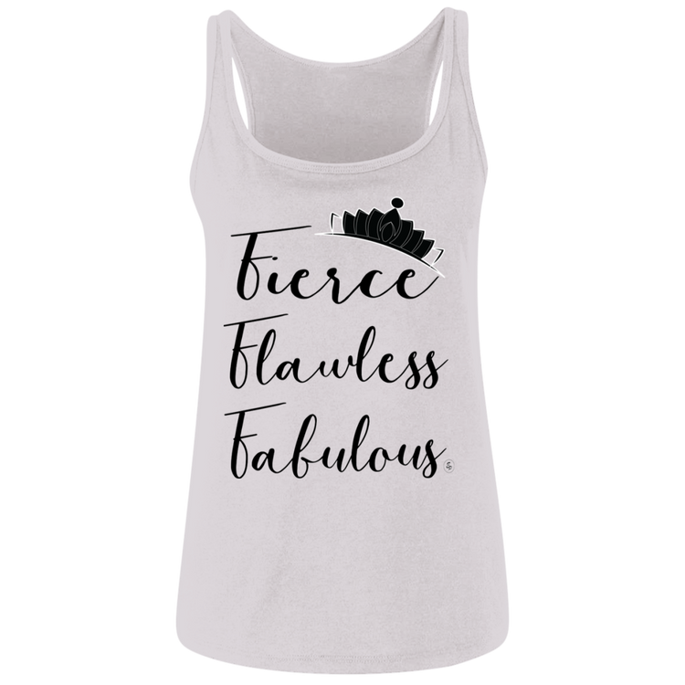 Fierce - Flawless - Fabulous - Black Label Women's Relaxed Tank