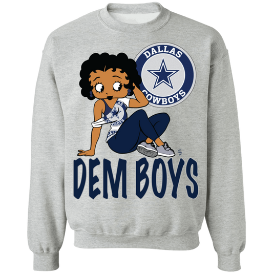 DEM Boys - Cowboys Betty - Crewneck Pullover Sweatshirt  8 oz.