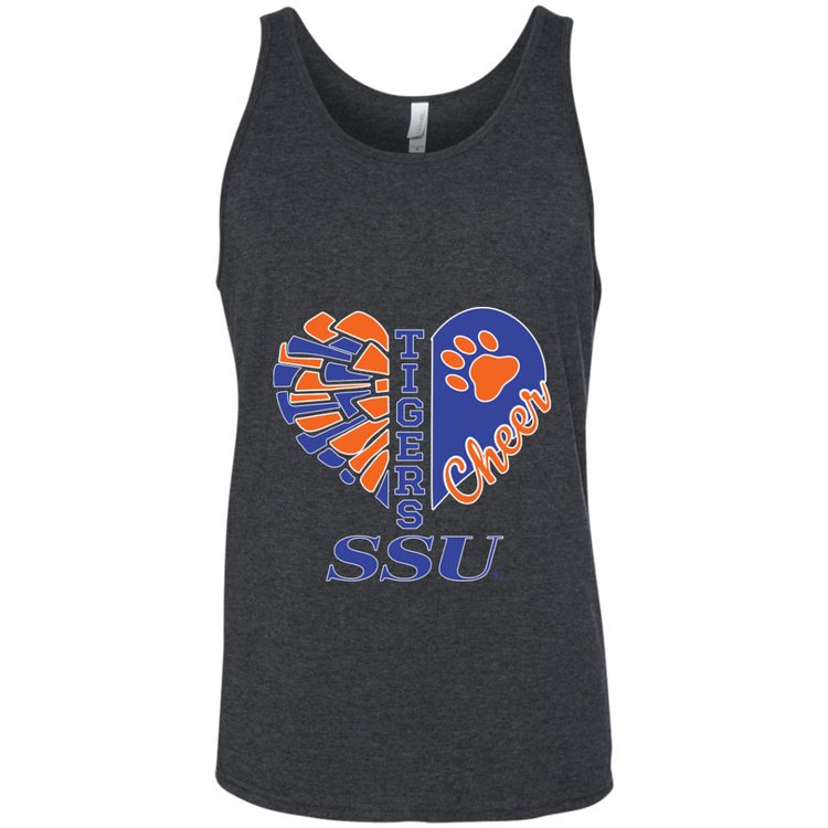 SSU - Tigers Cheer - Fashion Fitted Unisex Tank