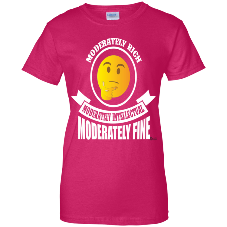 Moderately Rich - Intellectual - Fine - Women's Tee