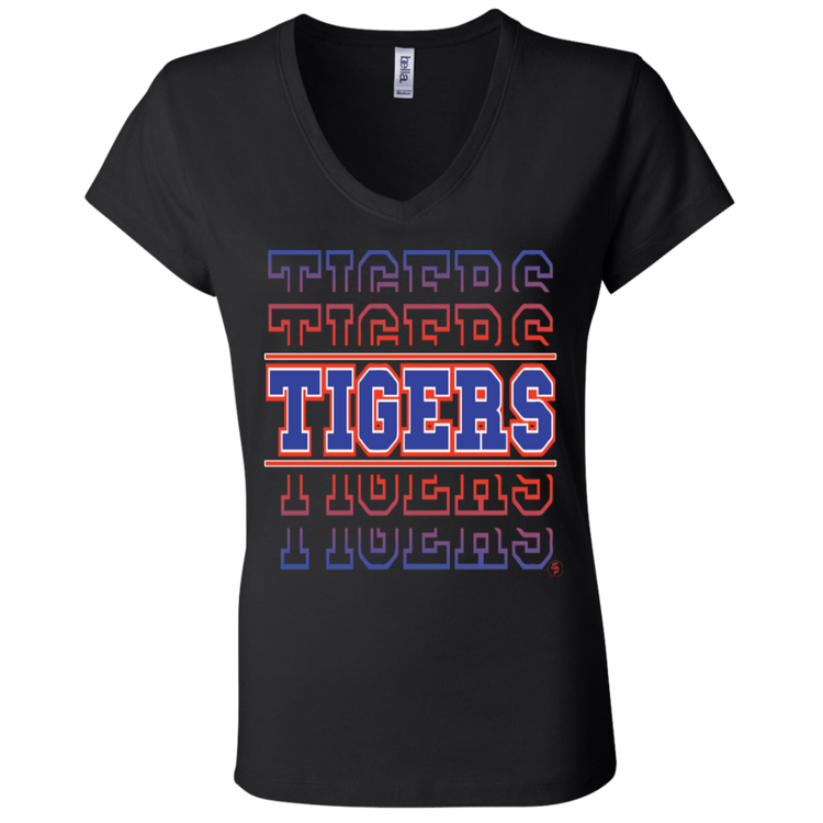 SSU - Tigers - Tigers - Tigers - Fashion Fitted Women's V-Neck T-Shirt