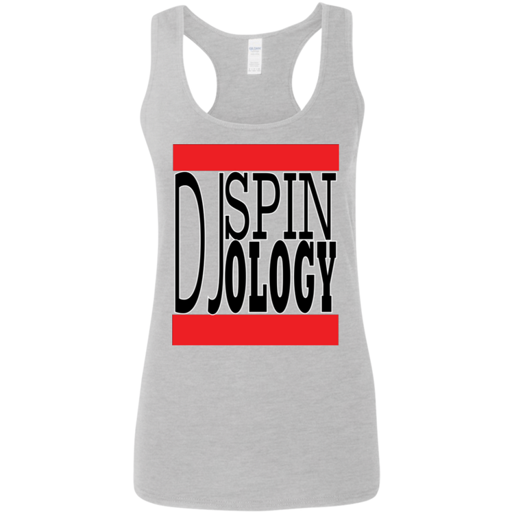 DJSpinology-RDMC - Women's Softstyle Racerback Tank