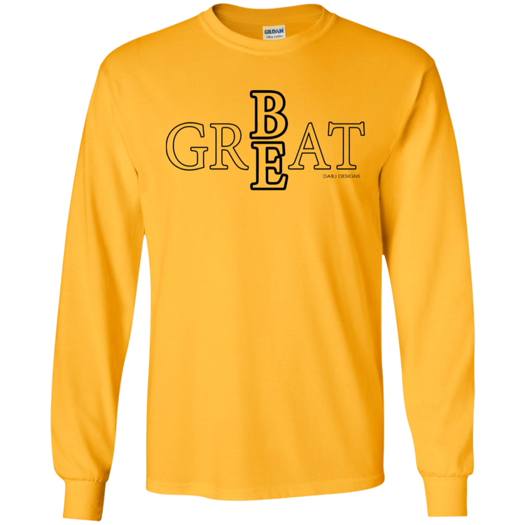 Be Great Men's LS Tee