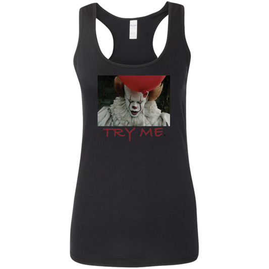 PW Try Me - Women's Softstyle Racerback Tank