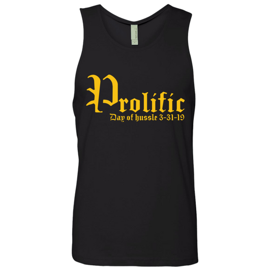 Prolific - Day of Hussle - Gold - Men's Tank Top