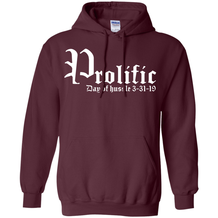 Prolific - Day of Hussle - White - Men's / Women's Pullover Hoodie