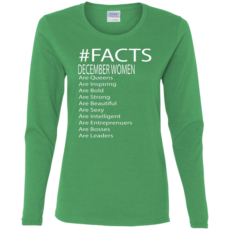 Facts - December Women - Women's LS Tee