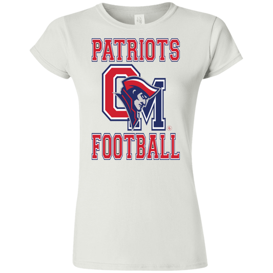 OM Patriots Football - Women's Softstyle T-Shirt