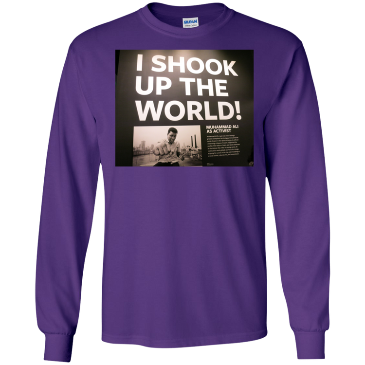 I Shook Up The World Men's LS Tee