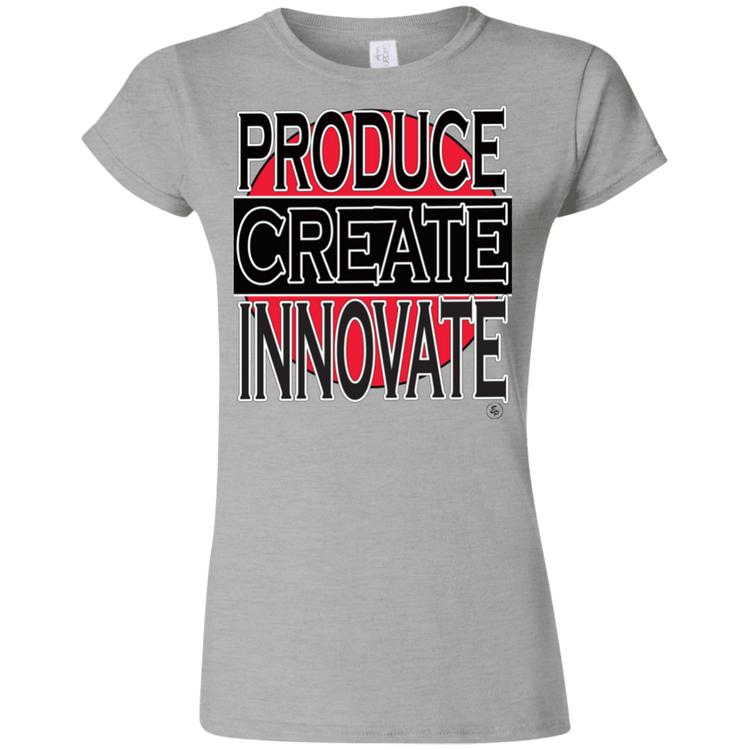 Produce - Create - Innovate - Women's Softstyle Tee