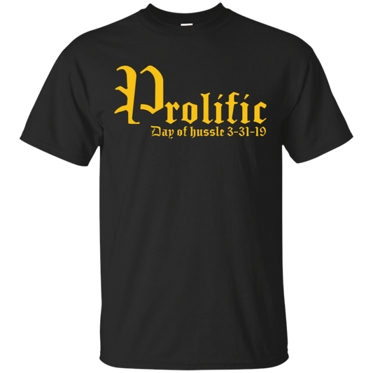 Prolific - Day of Hussle - Gold - Men's Tee