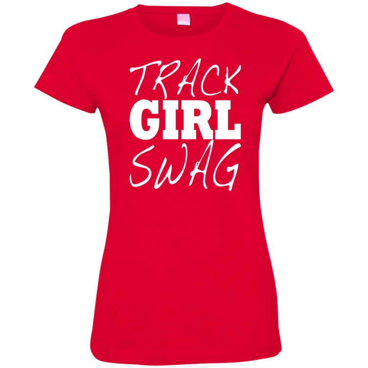 Track Girl Swag - Ladies' Fine Jersey T-Shirt