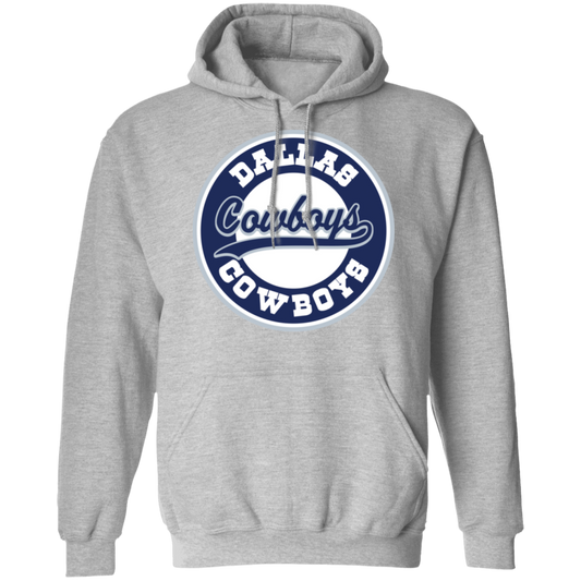 Dallas Cowboys Circle Tee - Unisex Pullover Hoodie