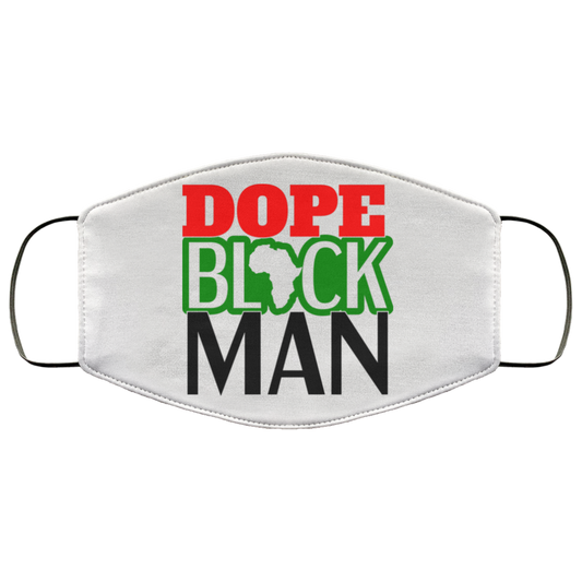 Dope Black Man - Face Mask