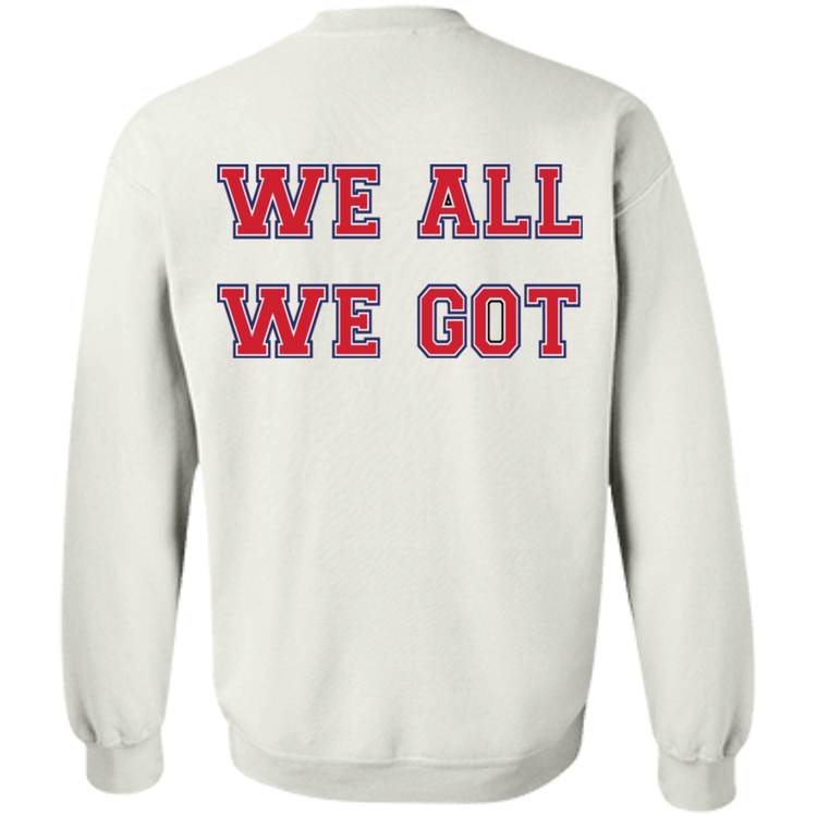 OM Patriots Football - Crewneck Pullover Sweatshirt