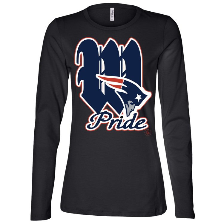 Westside Patriots Pride - Fitted Women's LS Missy Fit T-Shirt