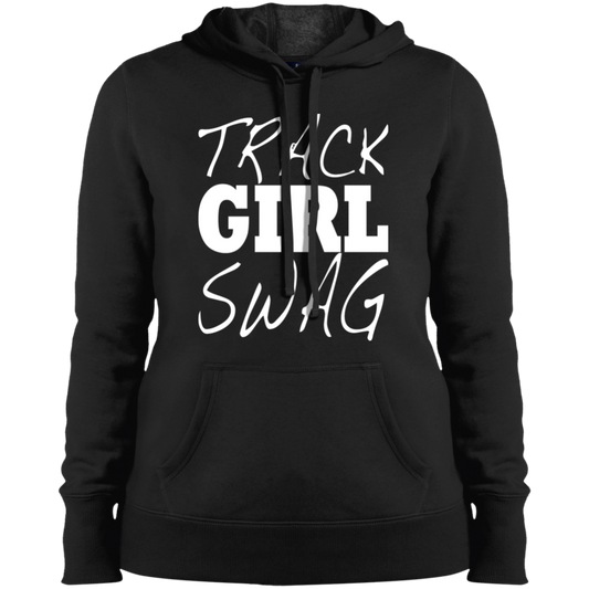 Track Girl Swag - Pullover Hooded Sweatshirt