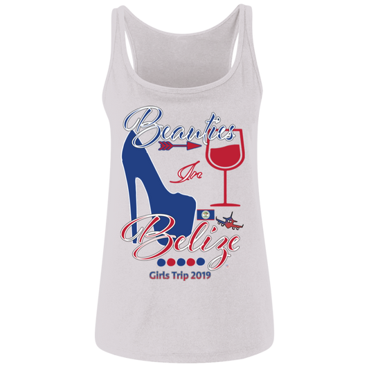 Beauties In Belize - Fitted Women's Relaxed Tank