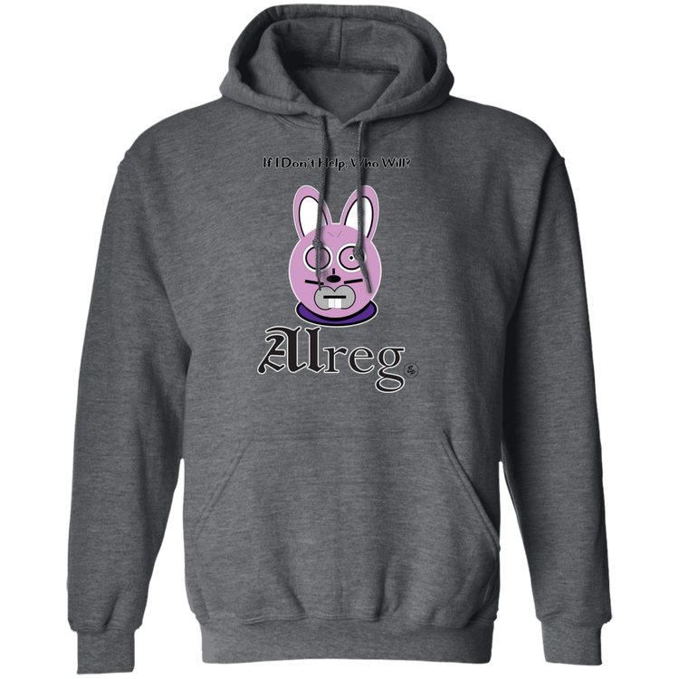 Alreg Adventures - Alreg Rabbit - If I dont help who will - Unisex Pullover Hoodie