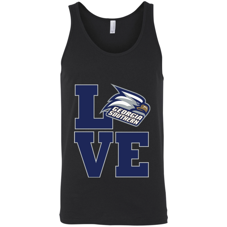 GA Southern - Alumni LOVE - Fashion Fitted Unisex Tank