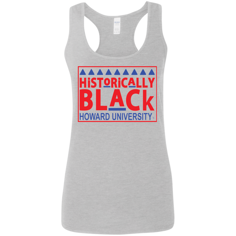 Howard - Historically Black - Women's Softstyle Racerback Tank