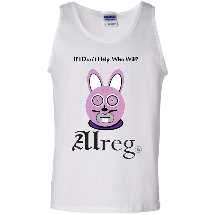 Alreg Adventures - Alreg Rabbit - If I dont help who will - Men's Tank Top