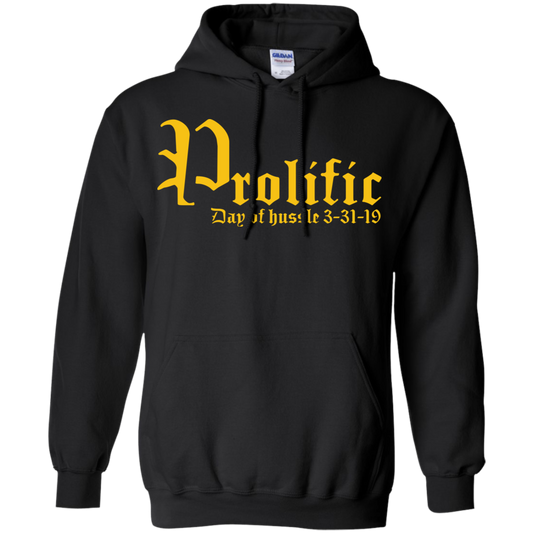 Prolific - Day of Hussle - Gold - Men's / Women's Pullover Hoodie