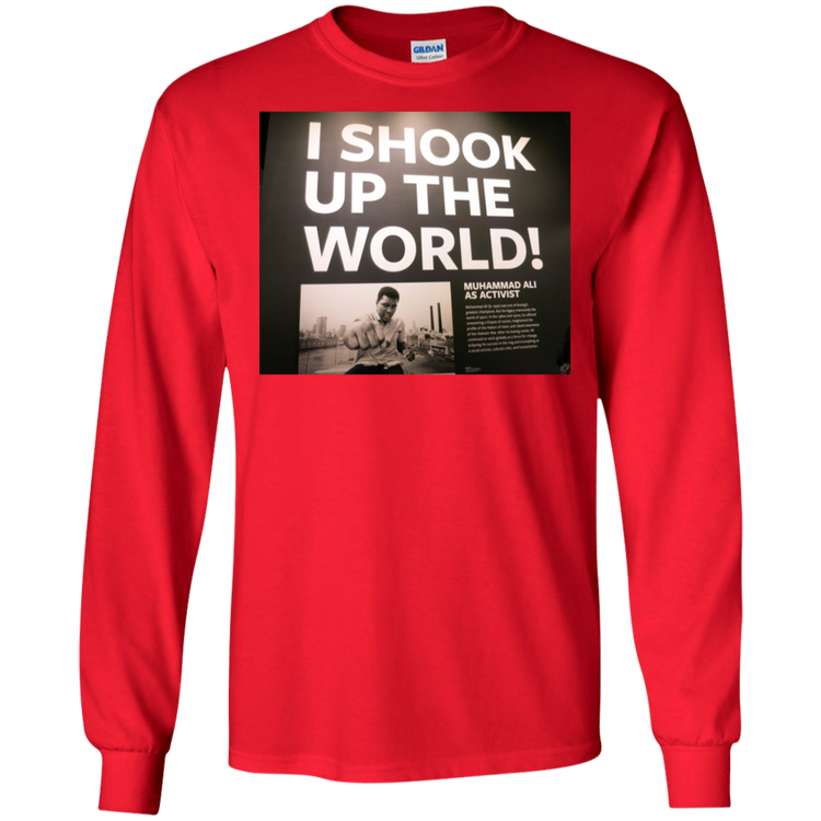 I Shook Up The World Men's LS Tee