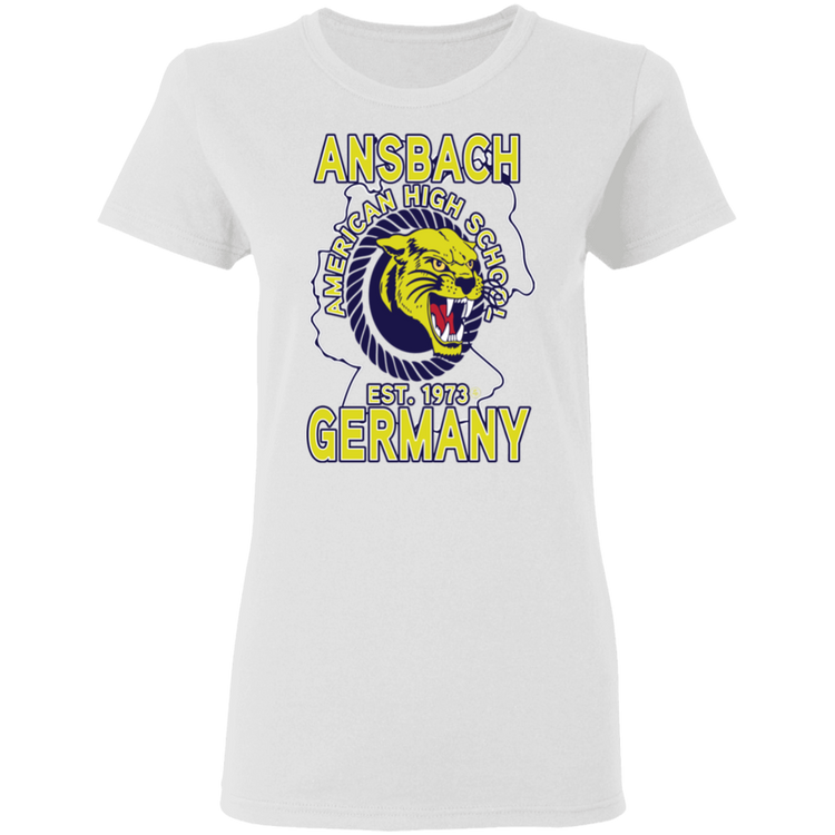 Ansbach Germany Est 1973 - Women's 5.3 oz. Tee