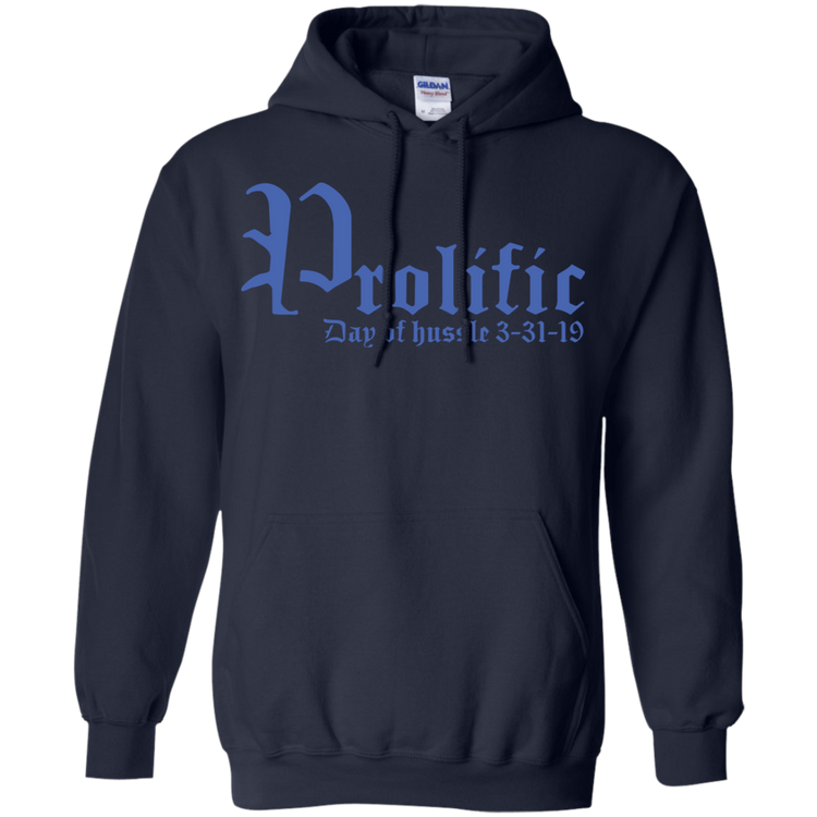 Prolific - Day of Hussle - Blue - Men's / Women's Pullover Hoodie