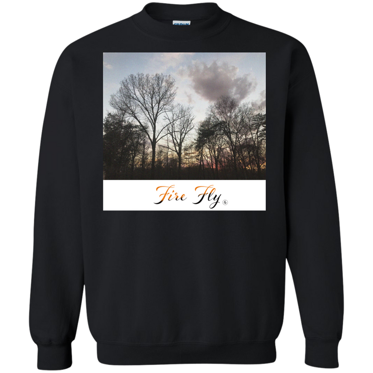 Fire Fly - Crewneck Pullover Sweatshirt