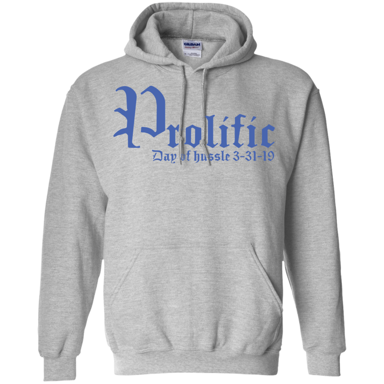 Prolific - Day of Hussle - Blue - Men's / Women's Pullover Hoodie