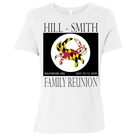 Hill-Smith Family Reunion 2020 - Fashion Fitted Ladies Relaxed T-Shirt