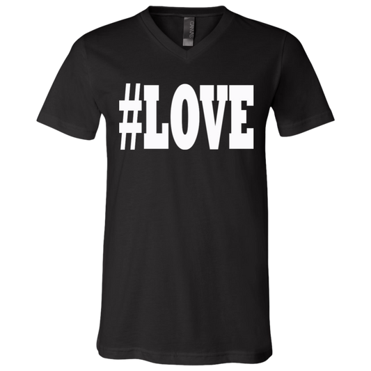 LOVE White - Black Label Unisex Neck T-Shirt