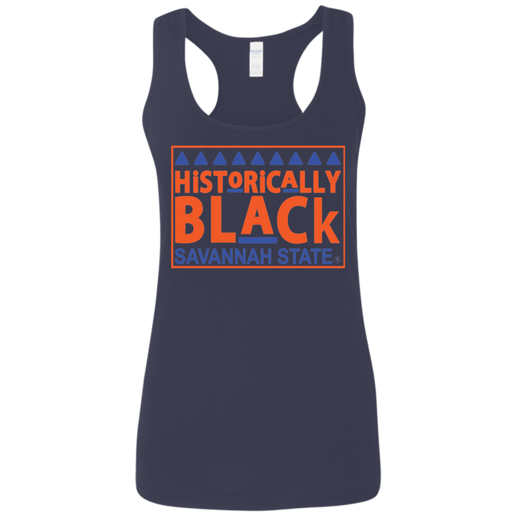 SSU - Historically Black - Women's Softstyle Racerback Tank