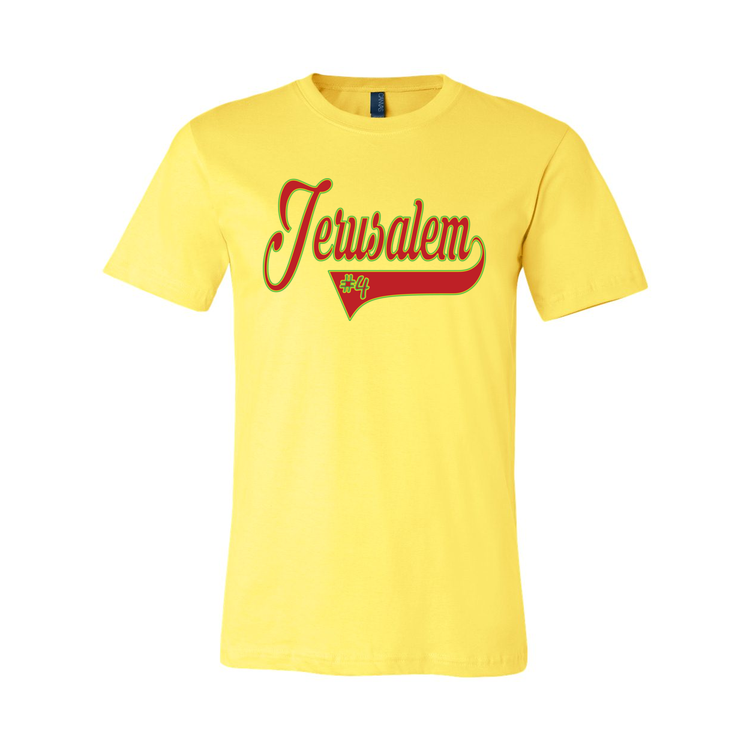 Jerusalem - Baseballv2 - Unisex Short Sleeve